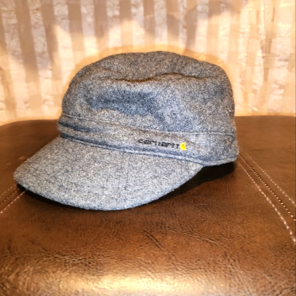 Carhartt Camel Wool poly Cap Women's gray Diamond Adjustable